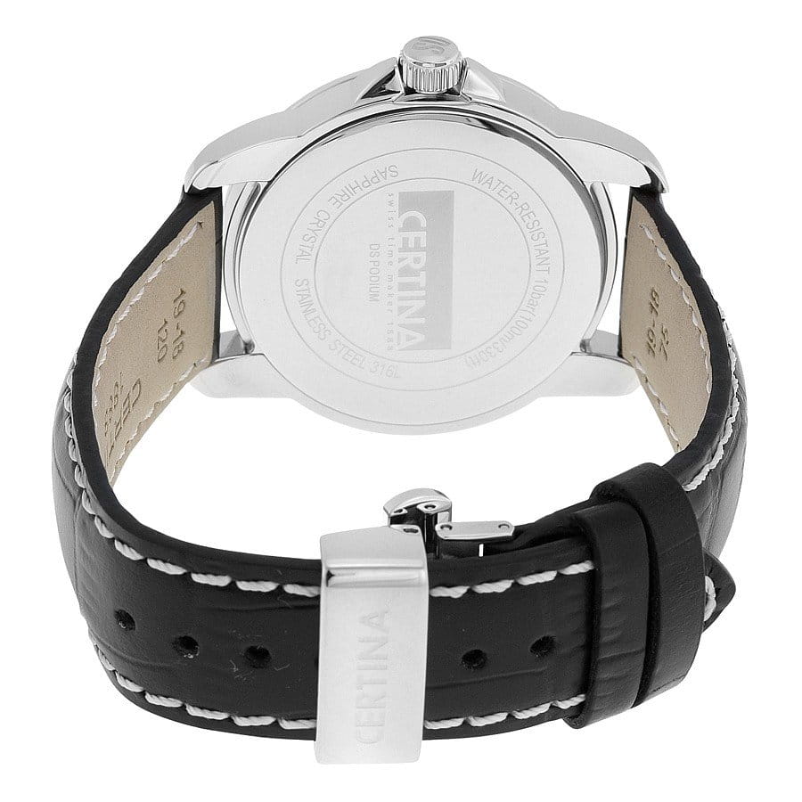 Certina Certina DS Podium C001.410.16.057.01, ds podium швейцария мужские часы на браслете кожаный боковой вид